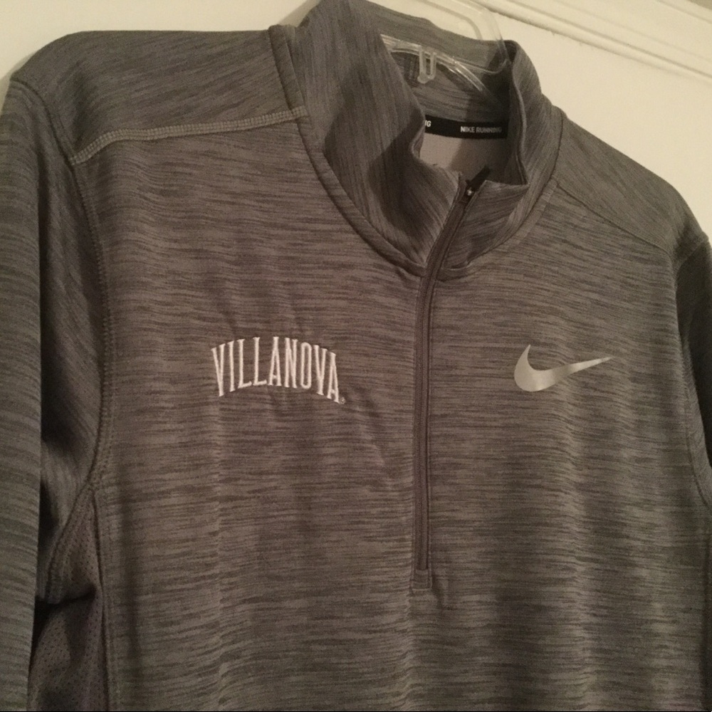 Men’s Nike Running Dri-Fit Half Zip Villanova Sm
